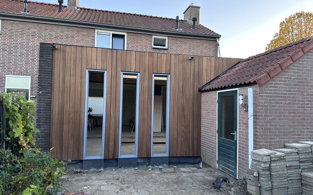 Aanbouw woning met Ayoes